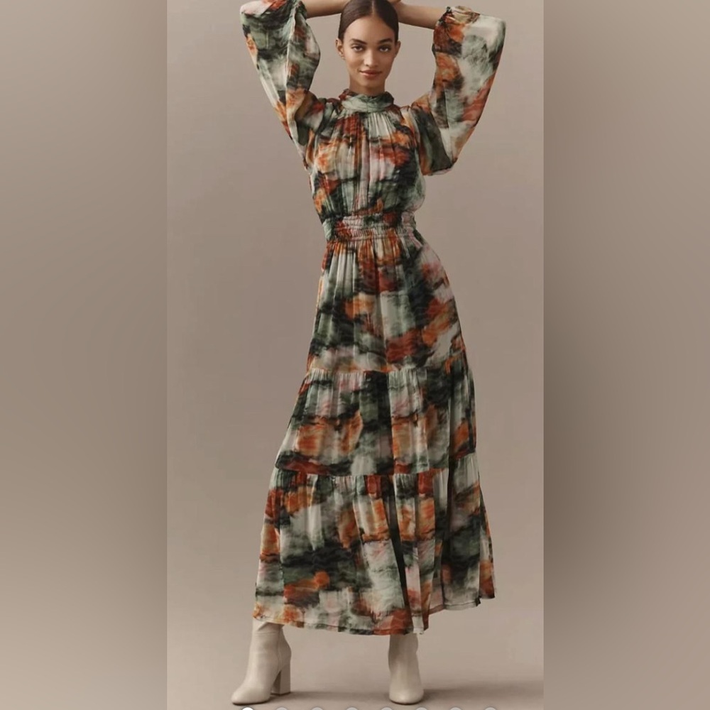 EUC! Anthropologie Maxi Dress Size M